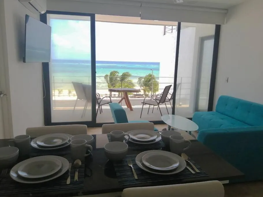 Mahaguay - Hermoso Departamento Frente Al Mar En Mahahual Apartment