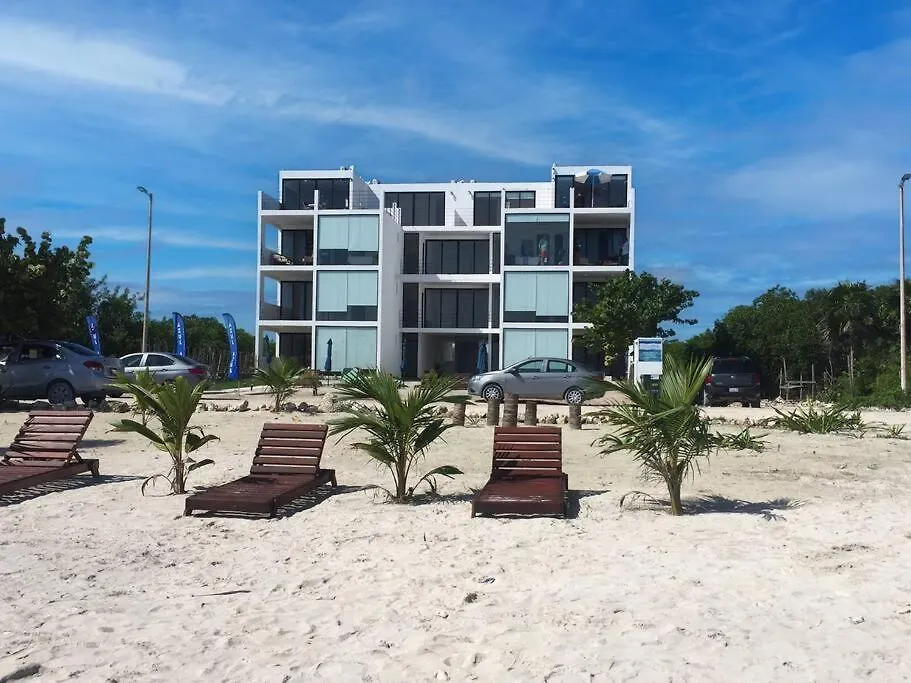 Mahaguay - Hermoso Departamento Frente Al Mar En Mahahual